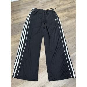 Adidas Black and White Sweat Pants Men's Size Large